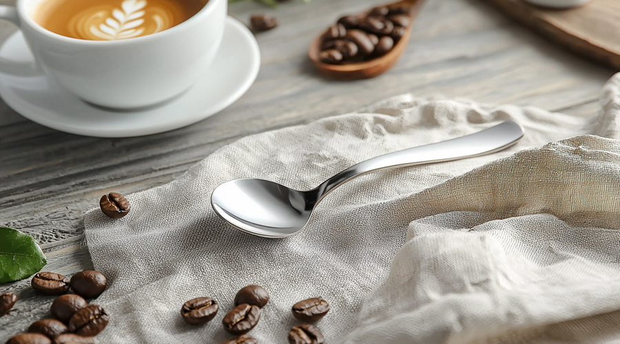stainless steel spoons set